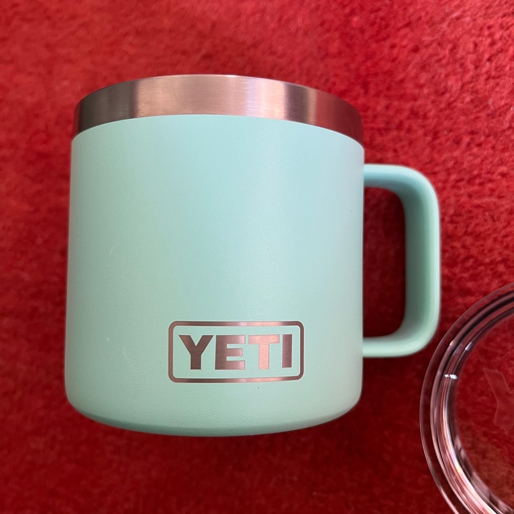 Yeti Rambler Mug Lid in Seafoam Green